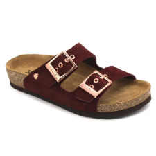  4015 LEON Comfort női bőr papucs gyógypapucs