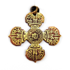  40; Vadzsra duplakereszt medál