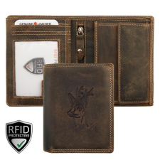  412772 605 Giorgio Carelli motívumos pénztárca őz fej pénztárca