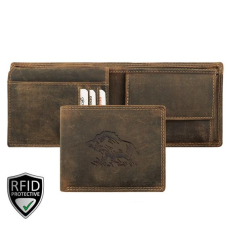  417765 602 Giorgio Carelli motívumos pénztárca vaddisznó egészalakos