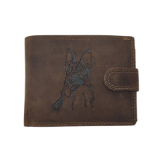  417797 609 Giorgio Carelli motívumos pénztárca németjuhász fej