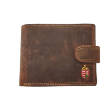  417797 617 Giorgio Carelli festett motívumos pénztárca kis címer