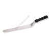  42 cm-es rozsdamentes hajlított cukrász spatula