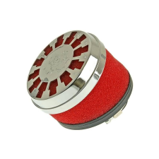 46 Malossi E13 32-38mm 25° piros légszűrő motorkerékpár szűrő