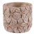 4-Home Beton virágcserép burkolat Flower M, 15 x 13 cm, 15 cm átmérőjű