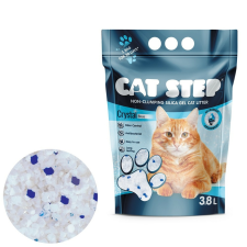 4-Home Cat Step Szilikagél macskaalom Crystal Blue 1,67kg, 3,8 l macskaalom