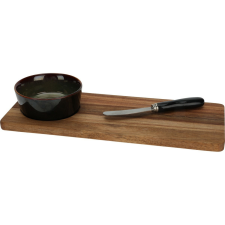 4-Home EH Torrente tálalókészlet, 3 db, zöld, 30 x 12 cm konyhai eszköz