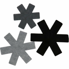 4-Home Serpenyők közötti védőbetét készlet, 38 cm átmérőjű, 6 db edény