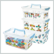  4 literes tárolódoboz tetővel BOY 0412200606 bútor