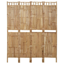  4 paneles bambusz térelválasztó 160 x 180 cm bútor