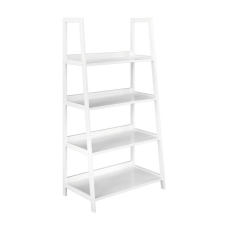  4 polcos állvány, fehér, REON TYP 2 bútor