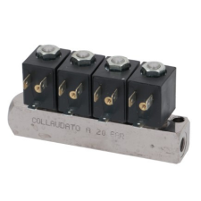  4 SOLENOID VALVES UNIT OLAB ø 1/8" 24V kávéfőző kellék