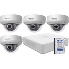 4 varifokális dome infrakamerás HIKVISION HDTVI megfigyelő kamera