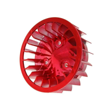 4 Ventilátor kerék piros - Minarelli fekvőhengeres, Keeway, CPI, 1E40QMB egyéb motorkerékpár alkatrész