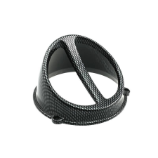 4 Ventilátor spoiler / légterelő levegő Scoop karbon-kinézetű - univerzális egyéb motorkerékpár alkatrész