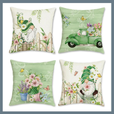  4db Tavaszi Virágos Párnahuzat 40x40cm 601100107807174-40 lakástextília