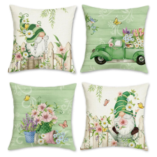  4db Tavaszi Virágos Párnahuzat 45x45cm 601100107807174-45 lakástextília