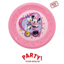  4db újrafelhasználható partitányér 21cm ΜΙΝΝΙΕ JUNIOR DISNEY party kellék