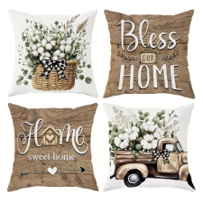  4db Vegyes mintás párnahuzat 40x40cm 601100124835446-40 lakástextília