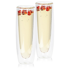 4Home Hot&Cool thermo pezsgőspohár 150 ml, 2 db üdítős pohár