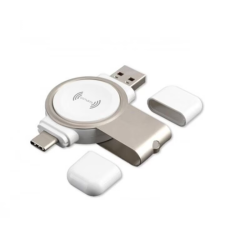 4smarts VoltBeam Mini Apple Watch Okosóra töltő - Fehér okosóra kellék