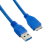 4world 08963 USB 3.0 adat- és töltőkábel 1.8m Kék (08963)