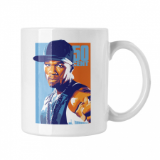 50 cent - Fehér Bögre bögrék, csészék