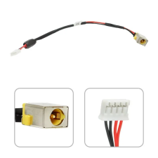  50.M8KN2.001 gyári új DC-tápcsatlakozó + kábel laptop alkatrész