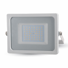  50W SMD LED reflektor, fényvető meleg fehér - fehér ház - 5825 kültéri világítás