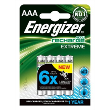 ENERGIZER Tölthető elem, AAA mikro, 4x800 mAh, előtöltött tölthető elem