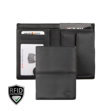  512777 002 Giorgio Carelli pénztárca bőr fekete