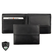  517160 002 Giorgio Carelli bőr pénztárca fekete pénztárca