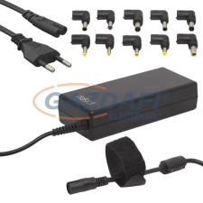  55360 Univerzális laptop/notebook töltő adapter tápkábellel villanyszerelés
