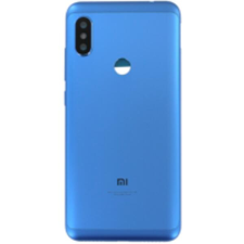 561020036033 Gyári akkufedél hátlap - burkolati elem Xiaomi Redmi Note 6 Pro, kék mobiltelefon, tablet alkatrész