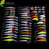  56 db-os Topwater Minnow horgászcsali készlet