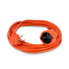 5 méteres Hosszabbító narancssárga 2500W 3X 1 mm hosszabbító, elosztó