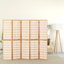  5-paneles japán stílusú összecsukható paraván 200 x 170 cm bútor