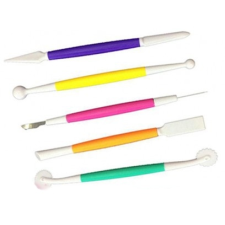  5 RÉSZES FONDANT FORMÁZÓ KÉSZLET sütés és főzés