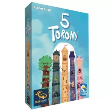  5 Torony kártyajáték kreatív és készségfejlesztő