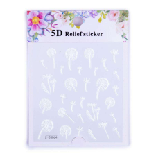 5D Pitypang öntapadó matrica ZD3064 körömdíszítő