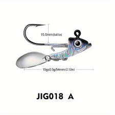  5db Jig Head szabadon álló szöges horog pergetőkanállal horog