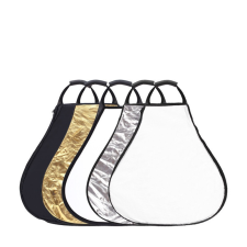  5in1 Háromszög Derítőlap -Fotós Refklektor és Derítő háttér (60cm) háttérkarton