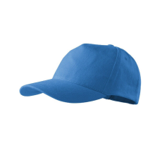  5P sapka unisex azúrkék állitható