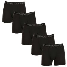 5PACK fekete Gianvaglia férfi boxeralsó (GVG-5015) L férfi alsó