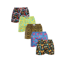 5PACK férfi bő szárú boxeralsók Styx art klasszikus gumipánt többszínű (5A1167288) XL férfi alsó