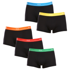 5PACK Férfi boxeralsó BOSS fekete (50489616 999) XL férfi alsó