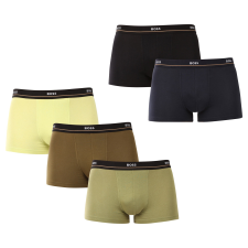 5PACK Férfi boxeralsó BOSS többszínű (50531660 987) M férfi alsó
