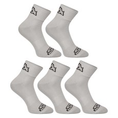  5PACK szürke Styx boka  zokni (5HK1062) M