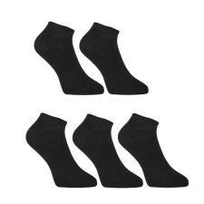 5PACK zokni Styx alacsony bambusz fekete (5HBN960) M férfi zokni