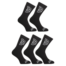  5PACK zokni Styx magas fekete (5HV960) XL